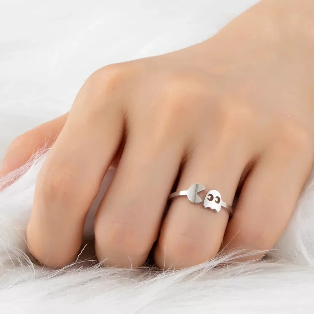 Metal Pacman Ring